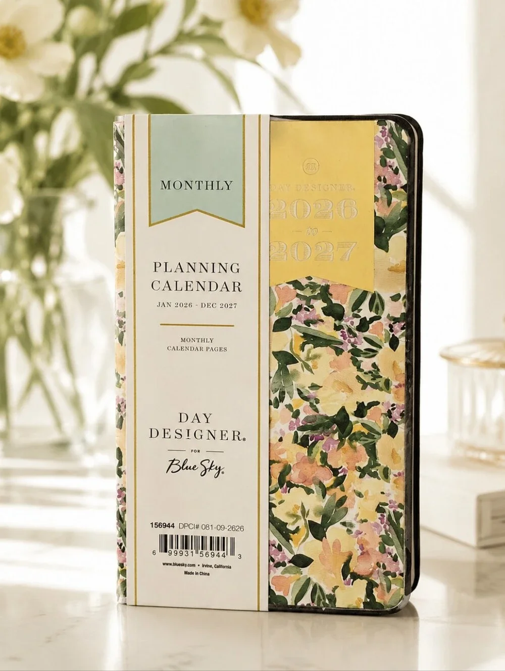 Day Designer Blue Sky Floral planning planner calendar New